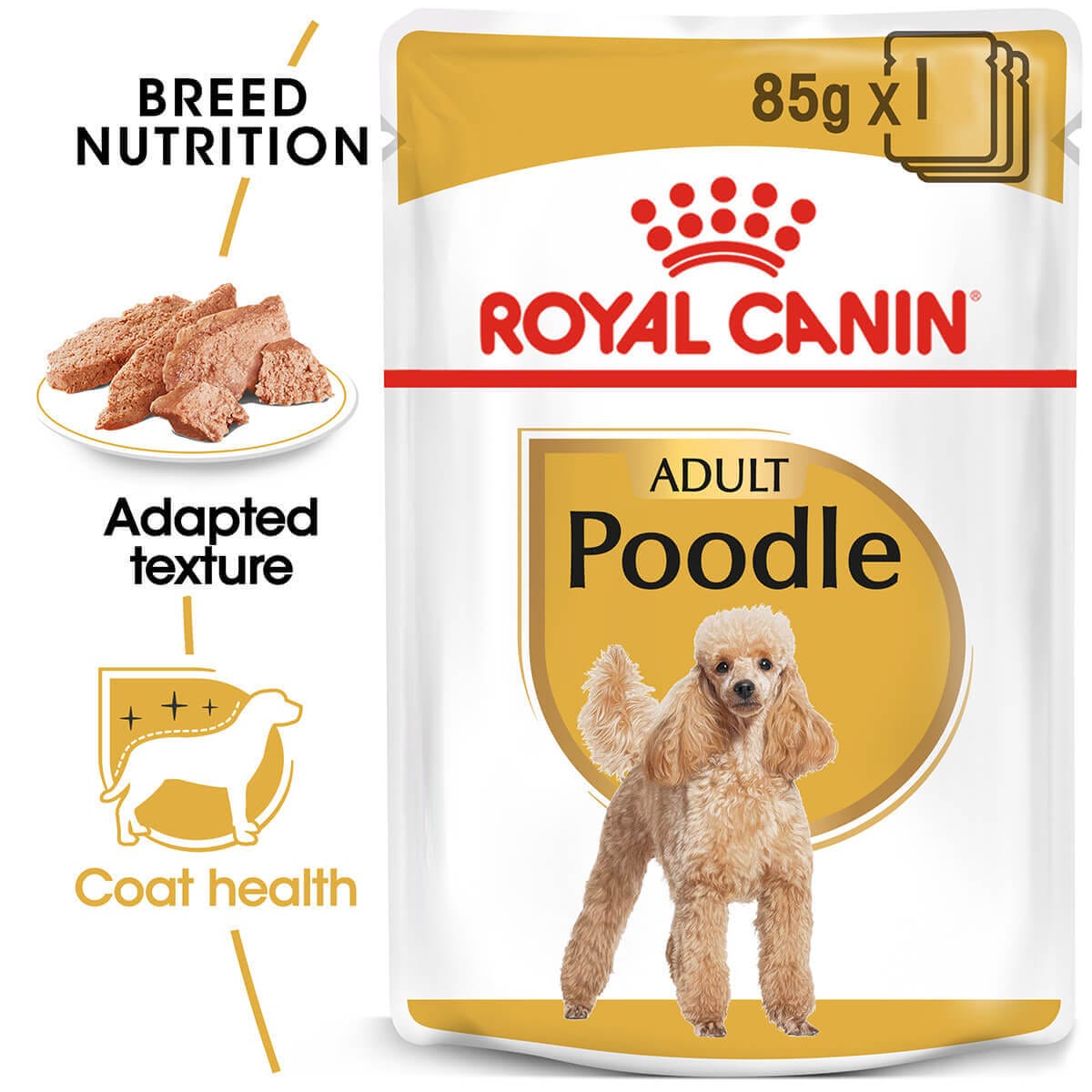 Royal Canin Poodle Adult Wet Dog Food 85G Best Friends Pets