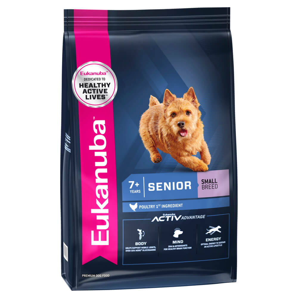 Eukanuba Small Breed Senior Chicken Dry Dog Food 3Kg