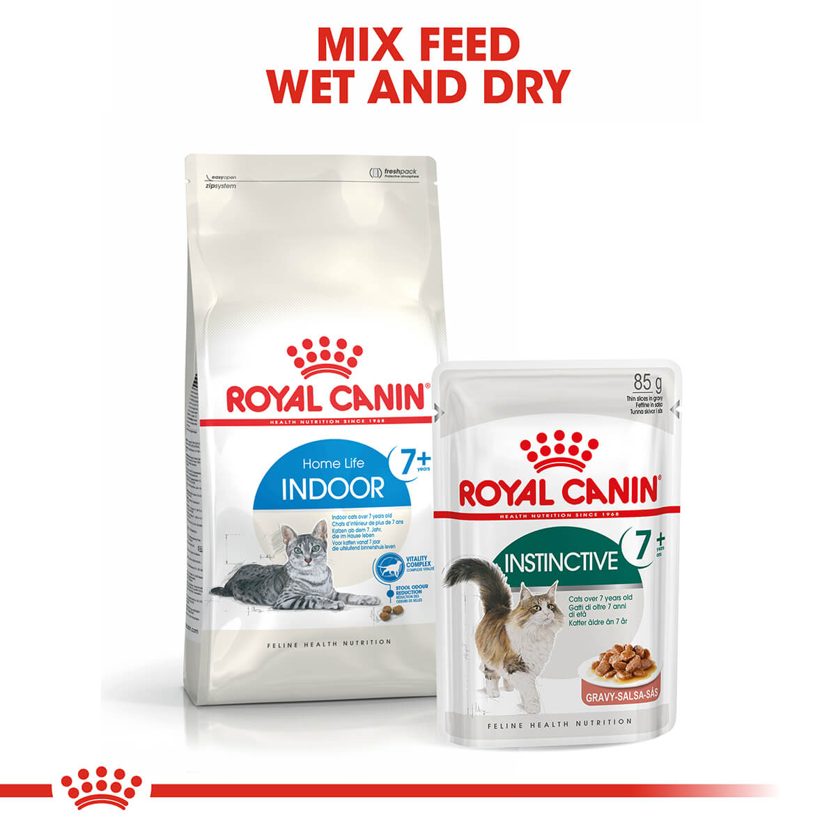 Royal Canin Indoor 7+ Senior Dry Cat Food 3.5Kg