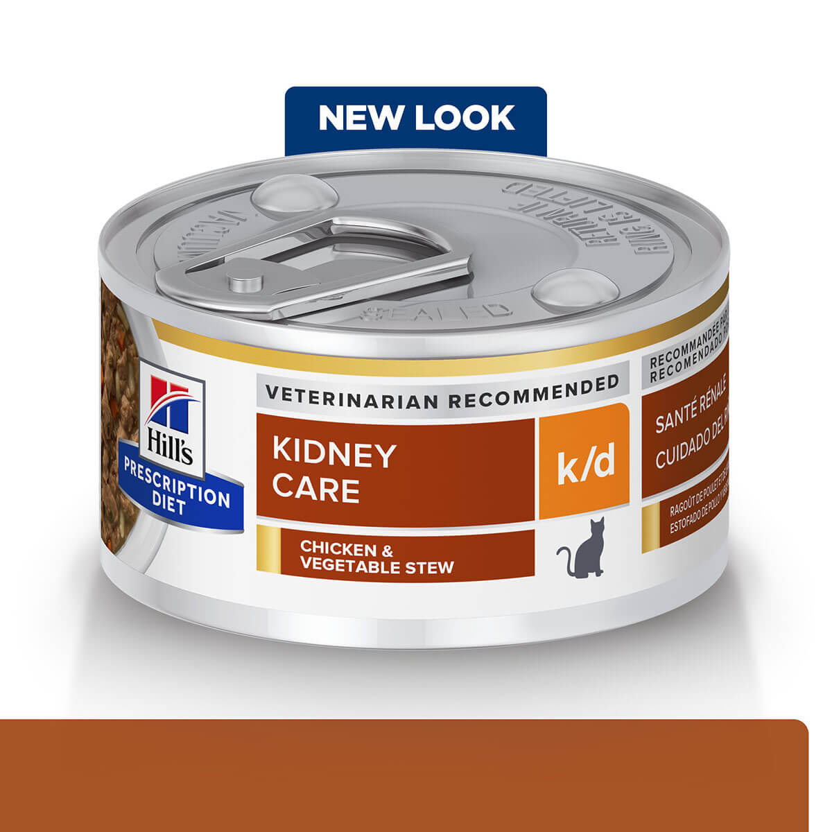 Hill'S Prescription Diet K/D Kidney Care Chicken & Vegetable Stew Wet Cat Food 82G