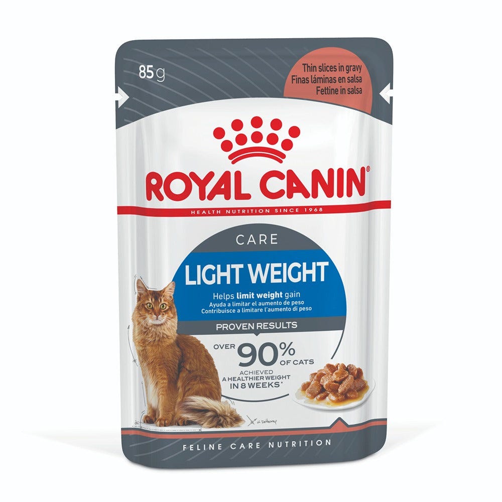 Royal Canin Light Weight Care Gravy Adult Wet Cat Food 85G Best Friends Pets