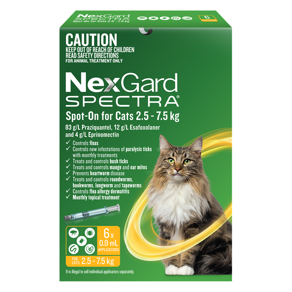 NEXGARD SPECTRA Cat L 6pk Best Friends Pets