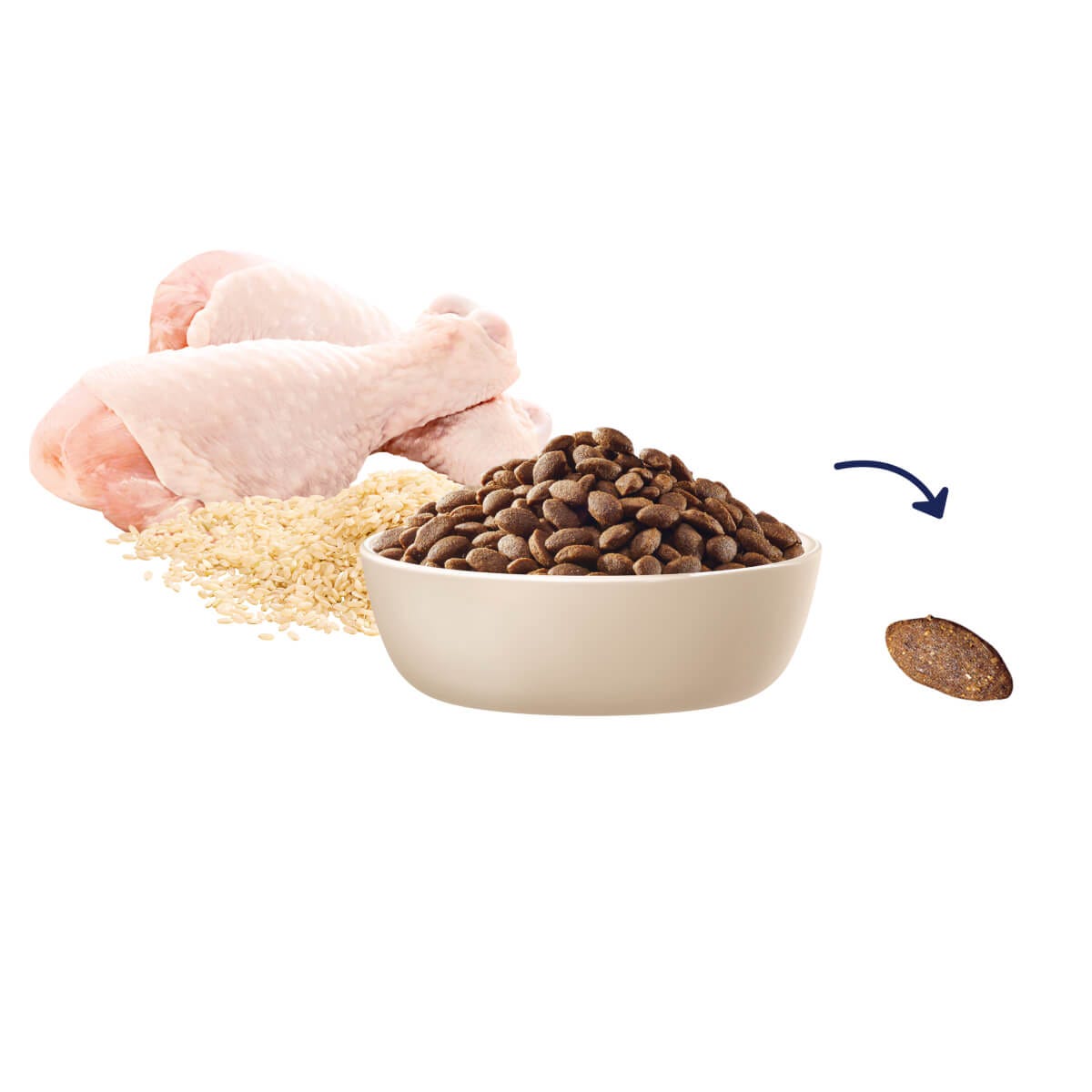 Advance Large Breed Puppy Chicken Dry Dog Food 3Kg
