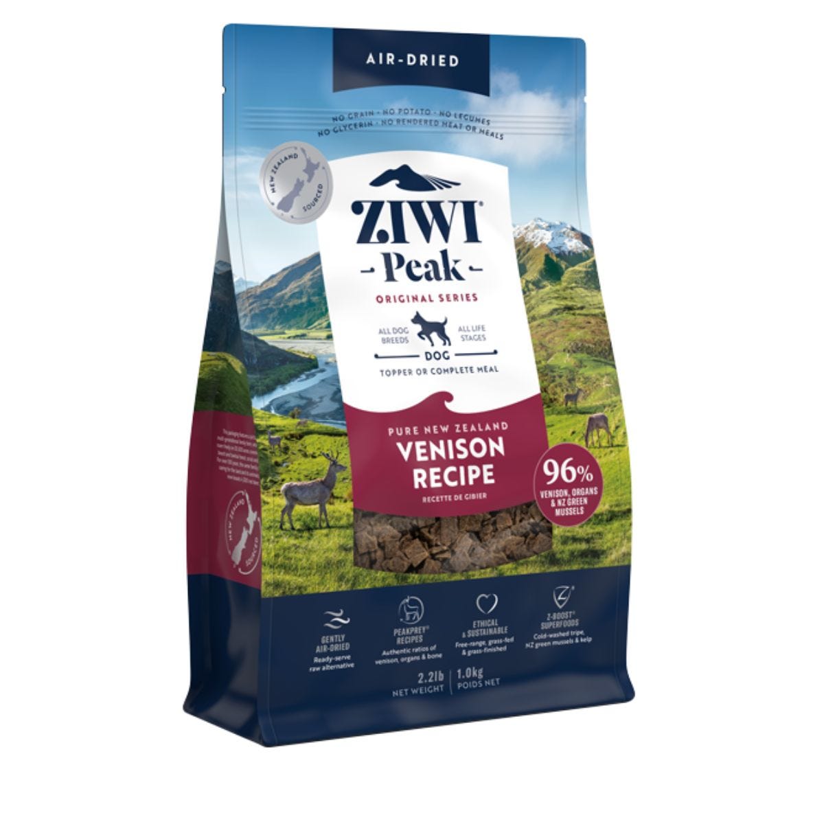 Ziwipeak Daily Dog Cuisine Venison Dry Dog Food 2.5Kg