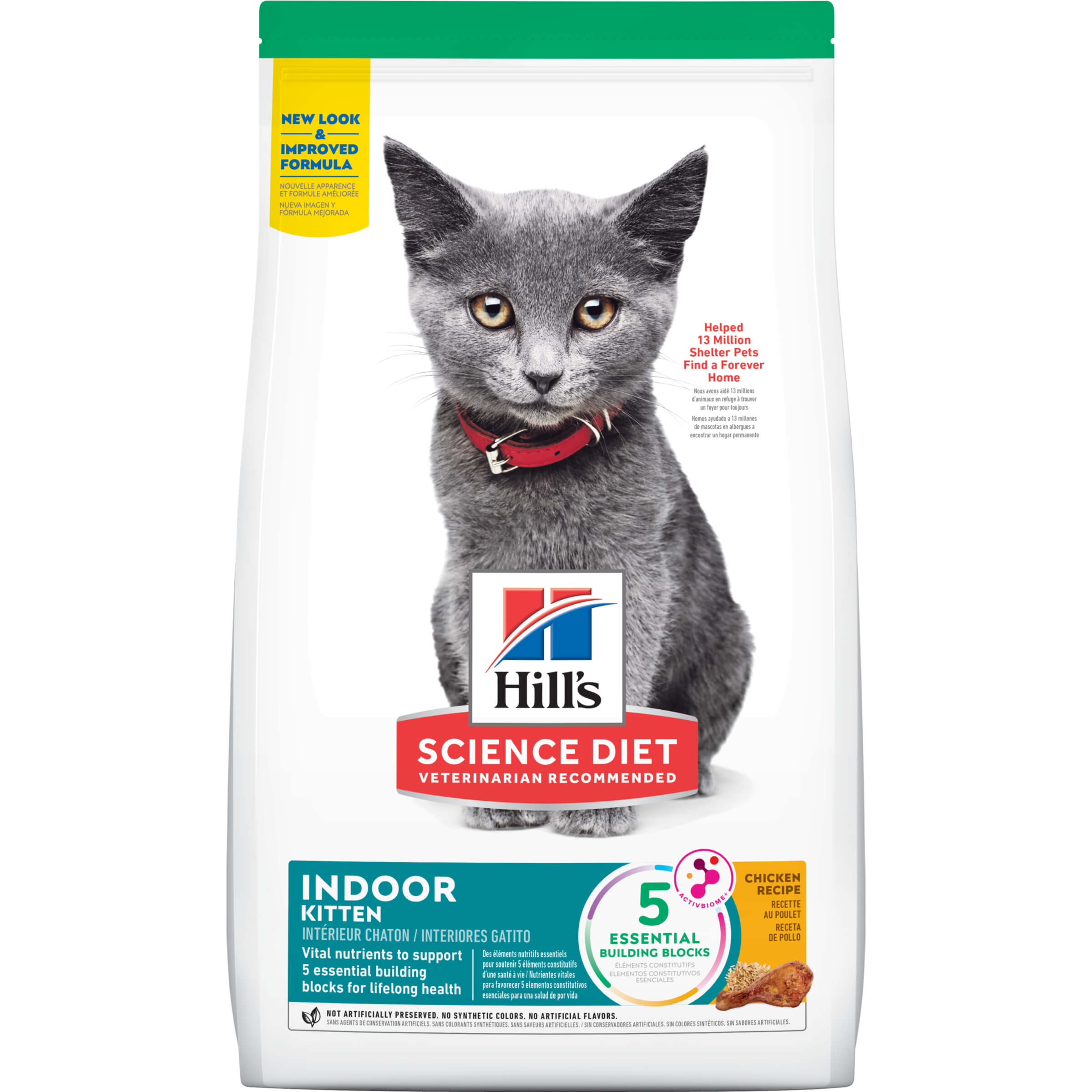 Hill S Science Diet Indoor Kitten Dry Cat Food 3.17Kg Best Friends Pets