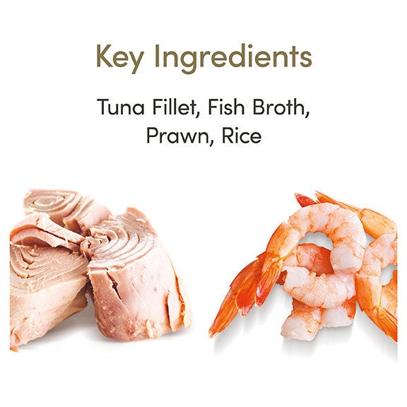 Applaws Natural Tuna Fillet With Prawn In Broth Wet Cat Food Can 70G