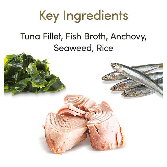 Applaws Natural Tuna Fillet With Anchovy In Broth Pouch Wet Cat Food 70G