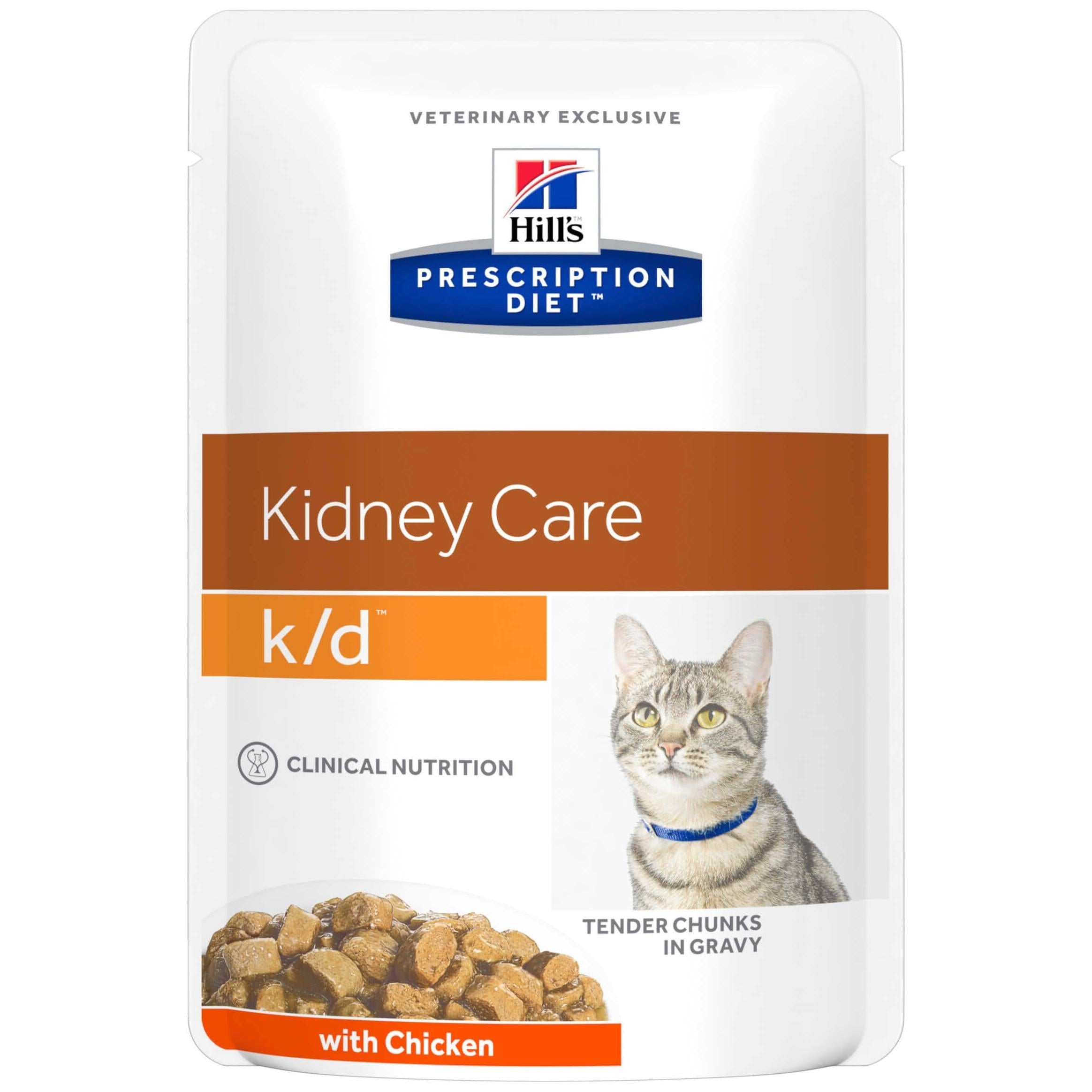 Hill S Prescription Diet K D Kidney Care Chicken Pouches Wet Cat Food Best Friends Pets