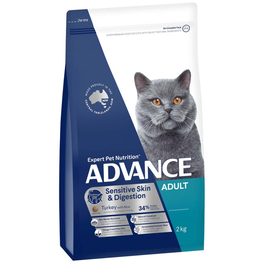 ADV Cat Sensitive Skin Digest Turkey 2kg