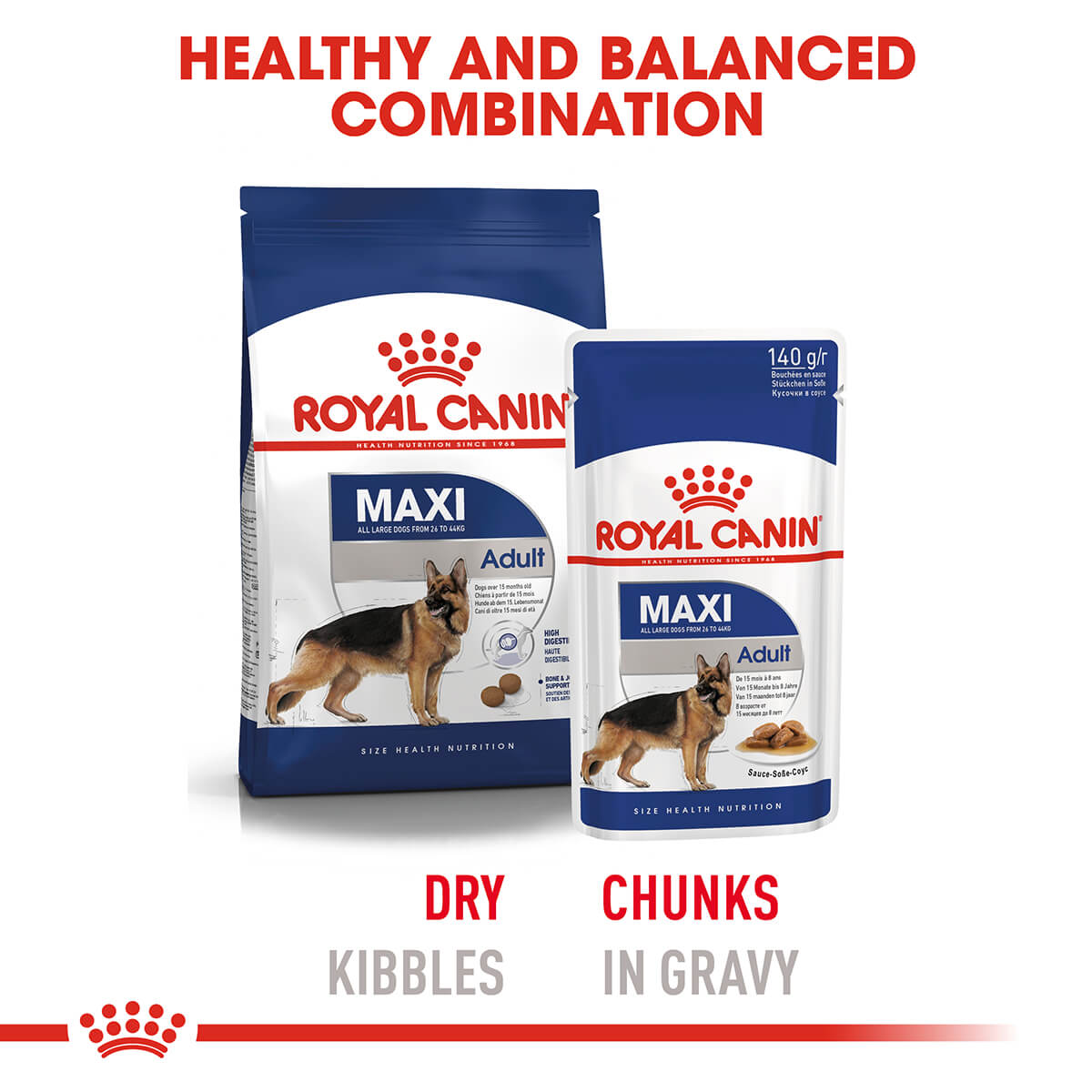 Royal Canin Maxi Adult Wet Dog Food 140G