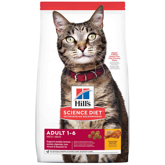 Hill'S Science Diet Adult Chicken Dry Cat Food 10Kg