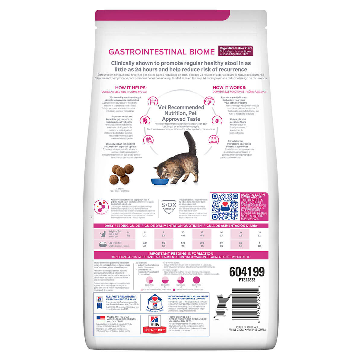 Hill's gastrointestinal biome feline best sale