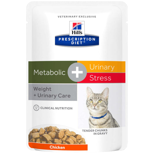 Hill'S Pd Metabolic Plus Urinary Stress 85G Pouch