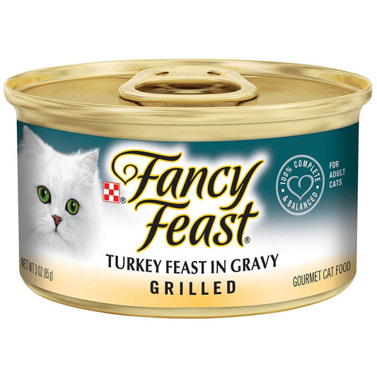 Fancy Feast Grilled Turkey Feast In Gravy 85G