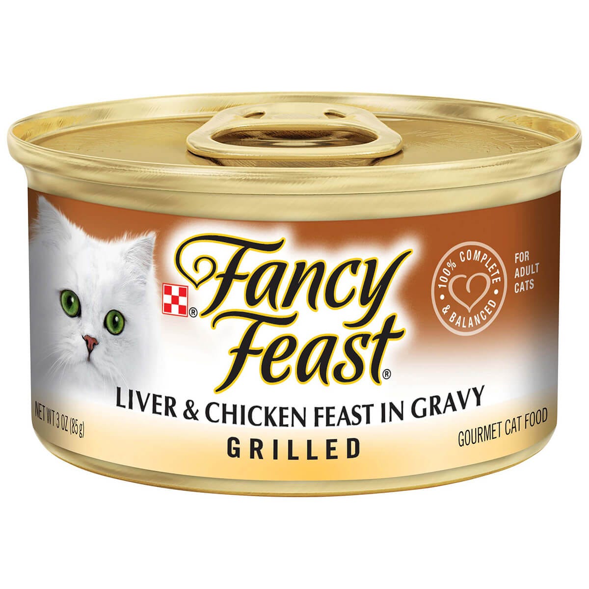 Fancy Feast Grilled Liver & Chicken Feast In Gravy Wet Cat Food 85G