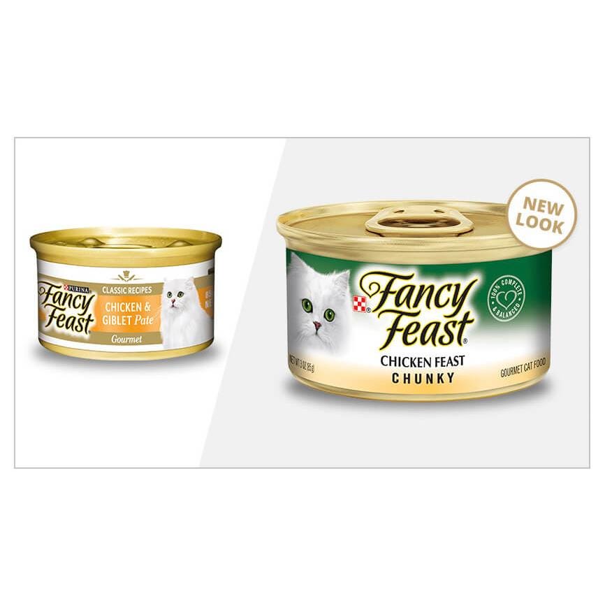 Fancy Feast Chunky Chicken Feast 85G Best Friends Pets