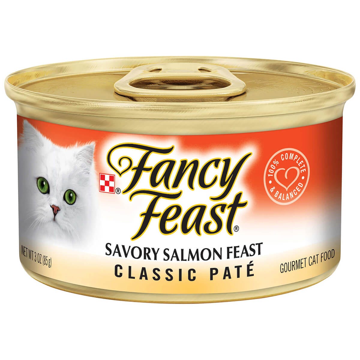 Fancy Feast Classic Pate Savoury Salmon Feast 85G