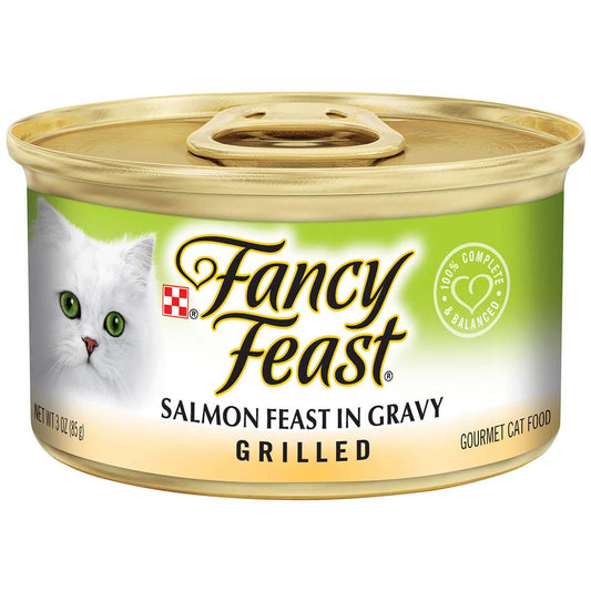 Fancy Feast Grilled Salmon Feast In Gravy 85G