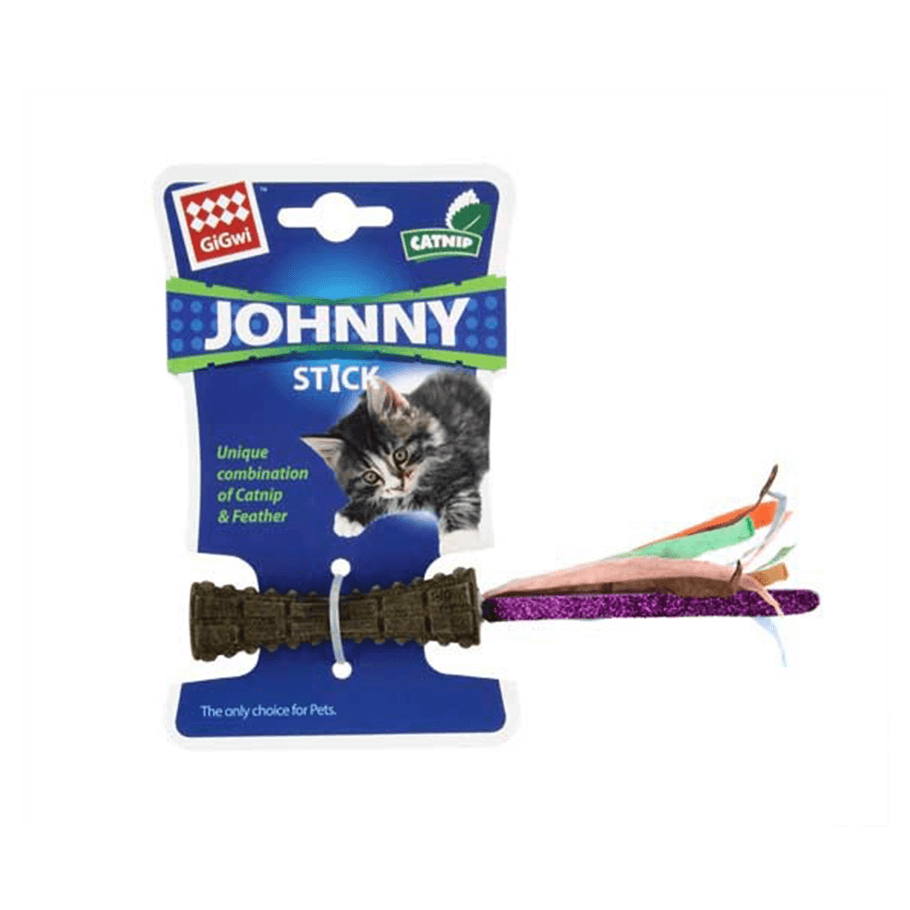 GIGWI Johny Stick C/Nip W Colour Paper