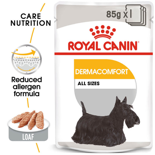 Royal Canin Dermacomfort Loaf Adult Wet Dog Food 85G