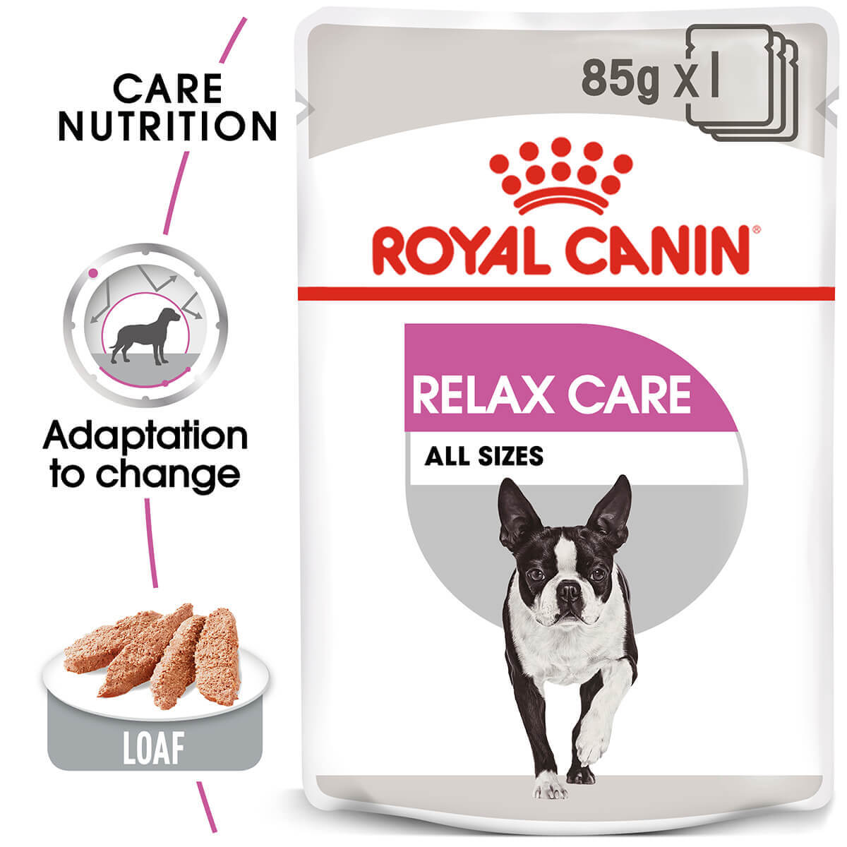 Royal Canin Relax Care Loaf Adult Wet Dog Food 85G