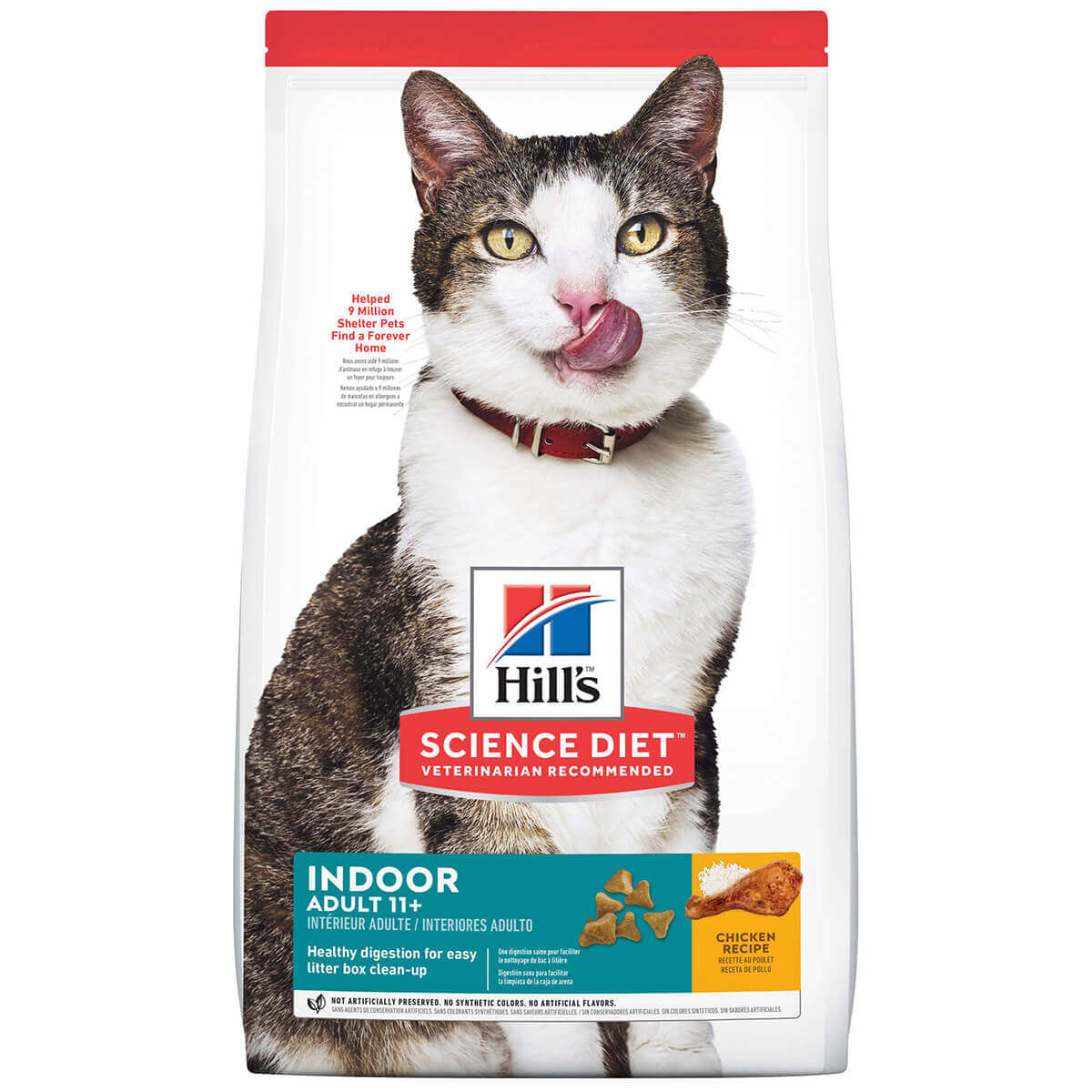 Hill'S Science Diet Indoor 11+ Senior Dry Cat Food 3.17Kg