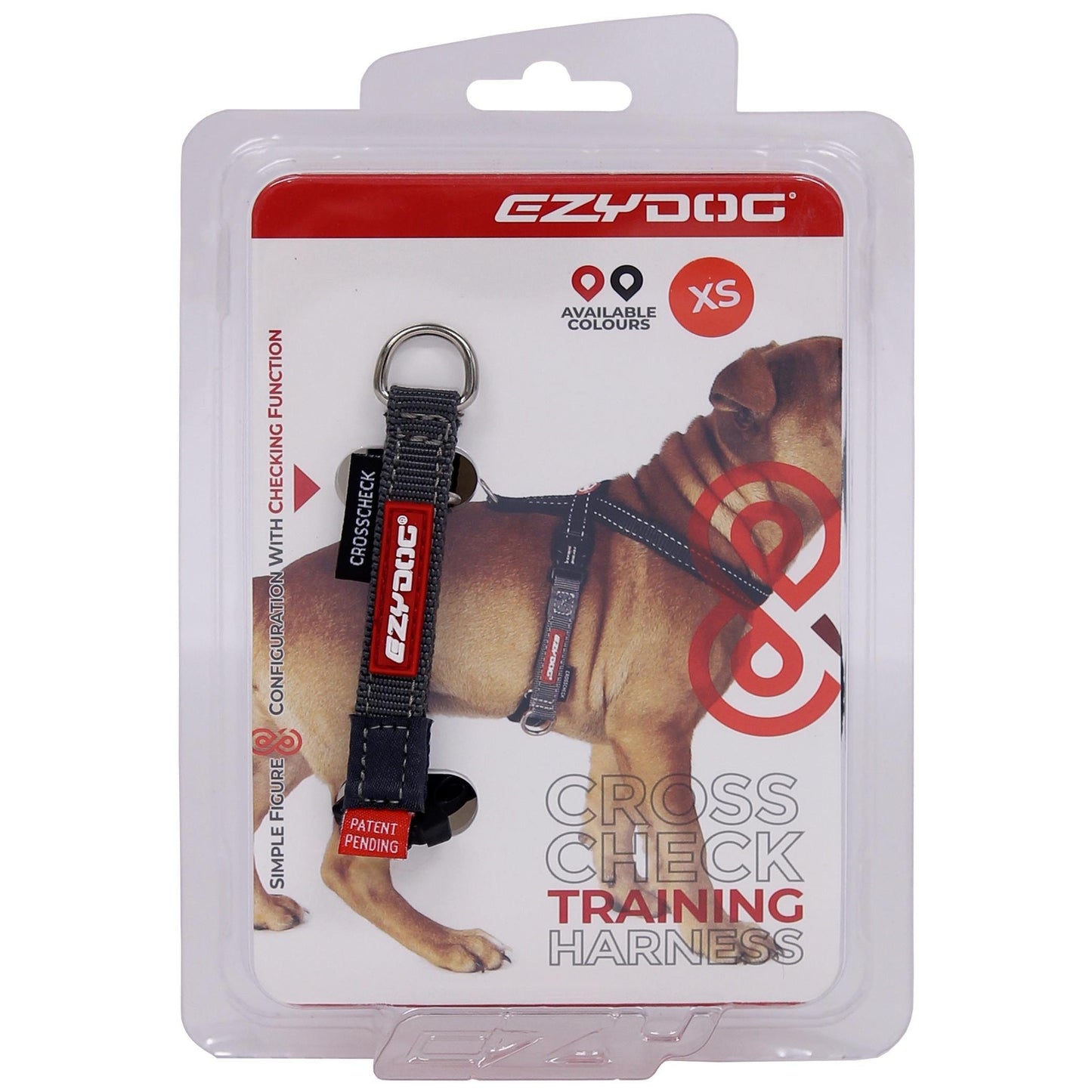 Ezydog Crosscheck Harness Xs Black