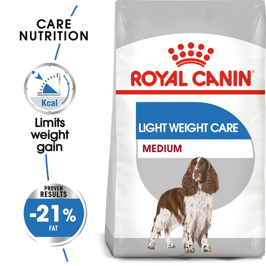 Royal Canin Medium Breed Light Adult Dry Dog Food 3Kg