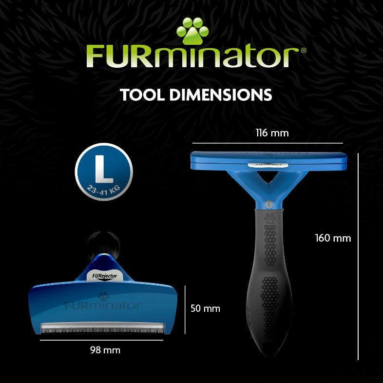 Furminator Sh Deshedding Tool Med Dog