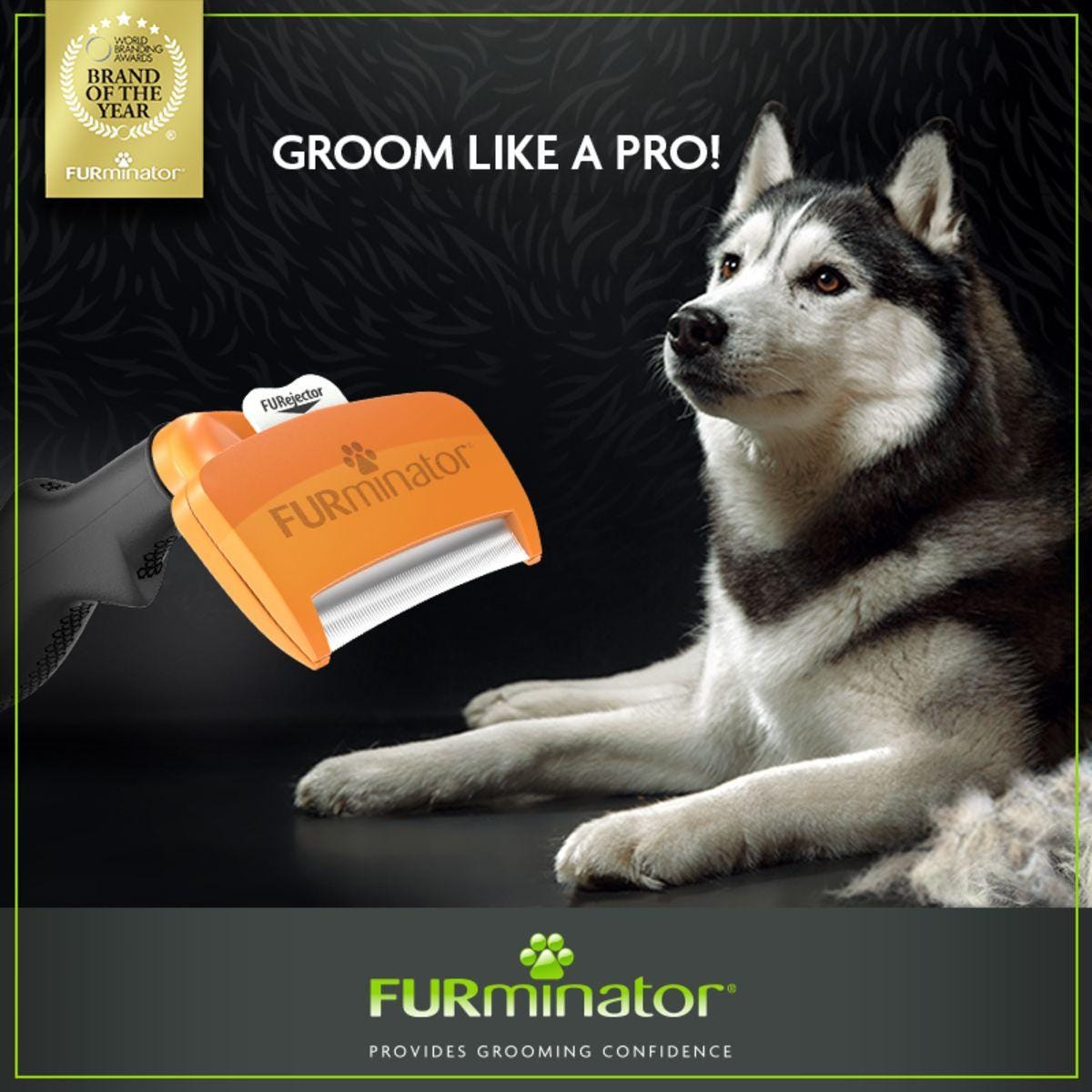 Furminator Sh Deshedding Tool Med Dog