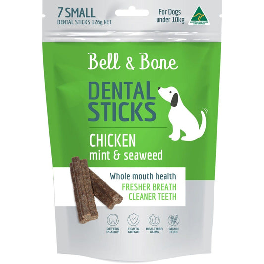 BELL&BONE Dental Stick Chicken Mint & Seaweed M