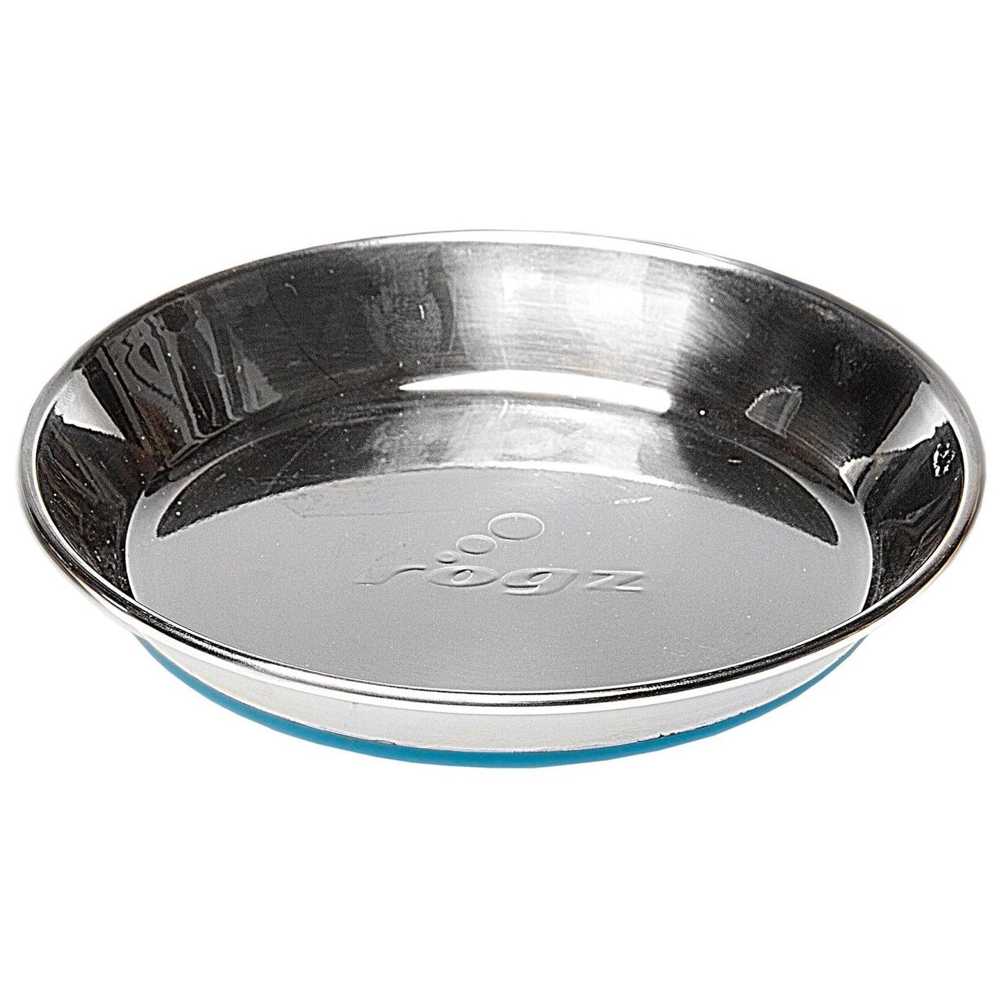 Rogz Anchovy Stainless Steel Cat Bowl Blue