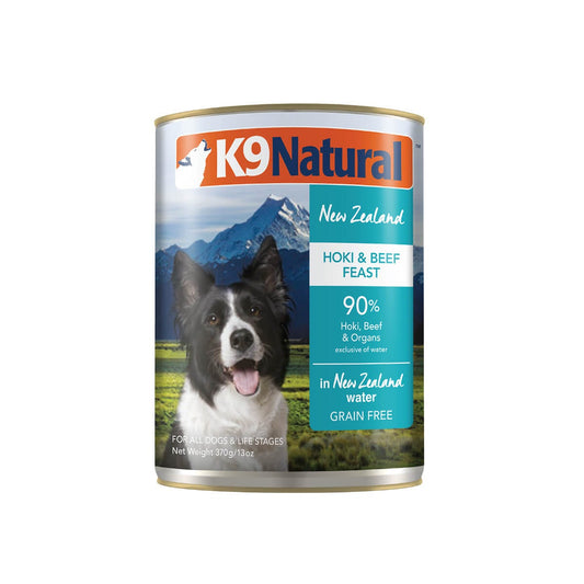 K9 Natural Hoki & Beef Wet Dog Food 170G