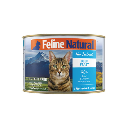 Feline Natural Beef Feast Wet Cat Food 170G