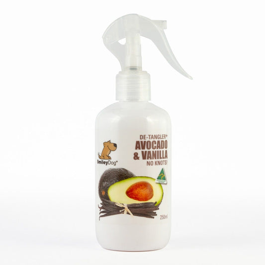 SMILEY DOG No Knots De-tangler Spray Avocado & Vanilla 250ml