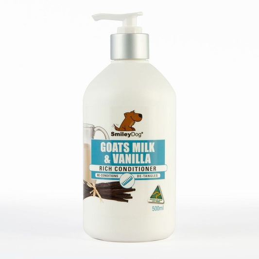 SMILEY DOG Conditioner Goats Milk & Vanilla 500ml