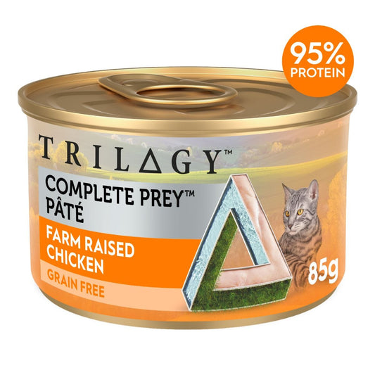 TRILOGY Complete Prey Pate Farm Raised Chicken 85g