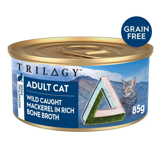 TRILOGY Cat Mackerel in Bone Broth 85g