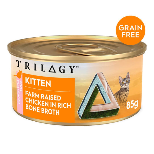 TRILOGY Kitten Chicken in Bone Broth 85g