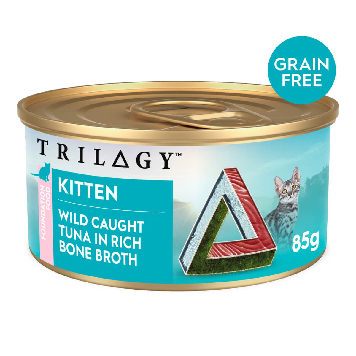 TRILOGY Kitten Tuna in Bone Broth 85g