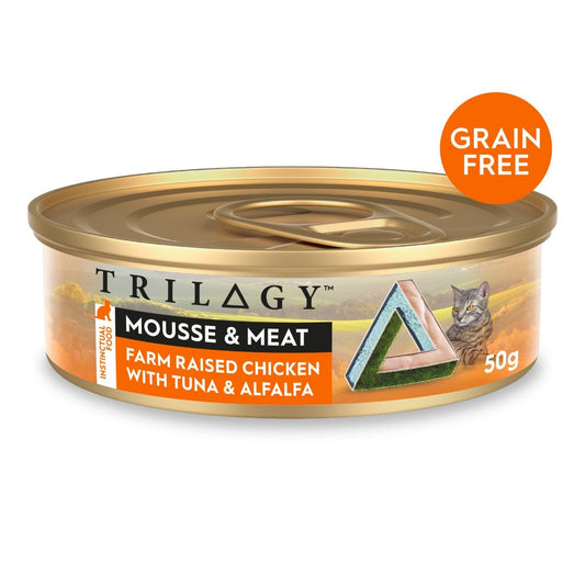 TRILOGY Cat Mousse Chicken Tuna & Alfalfa 50g