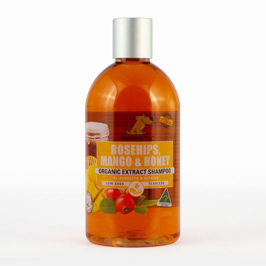 SMILEY DOG Shampoo Rosehip, Mango & Honey 500ml