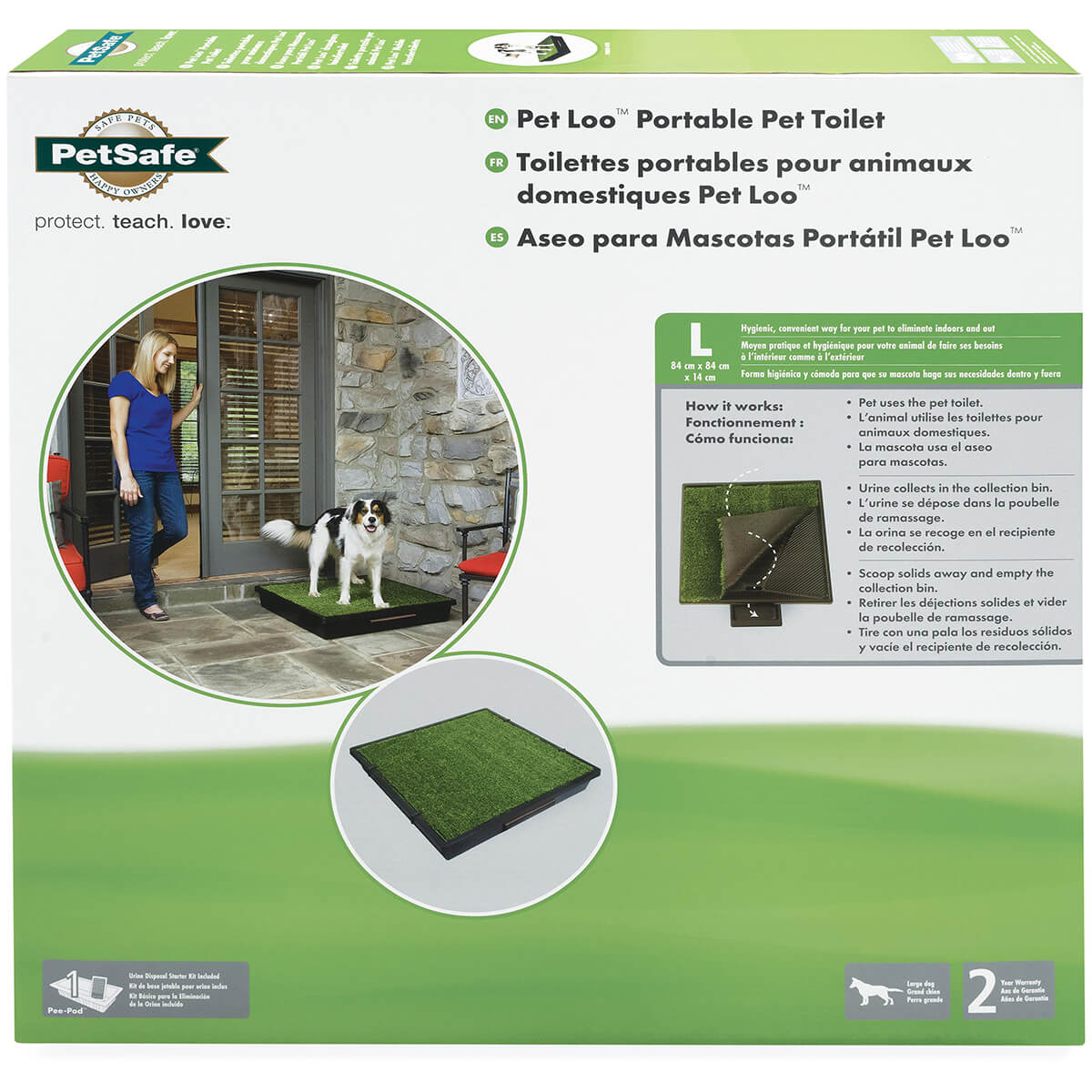 The Pet Loo Pet Toilet - Medium