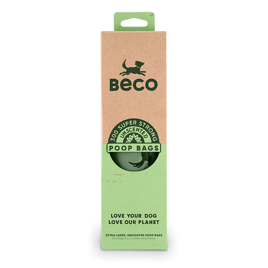 Beco Unscented Poop Bags 300Pk Roll