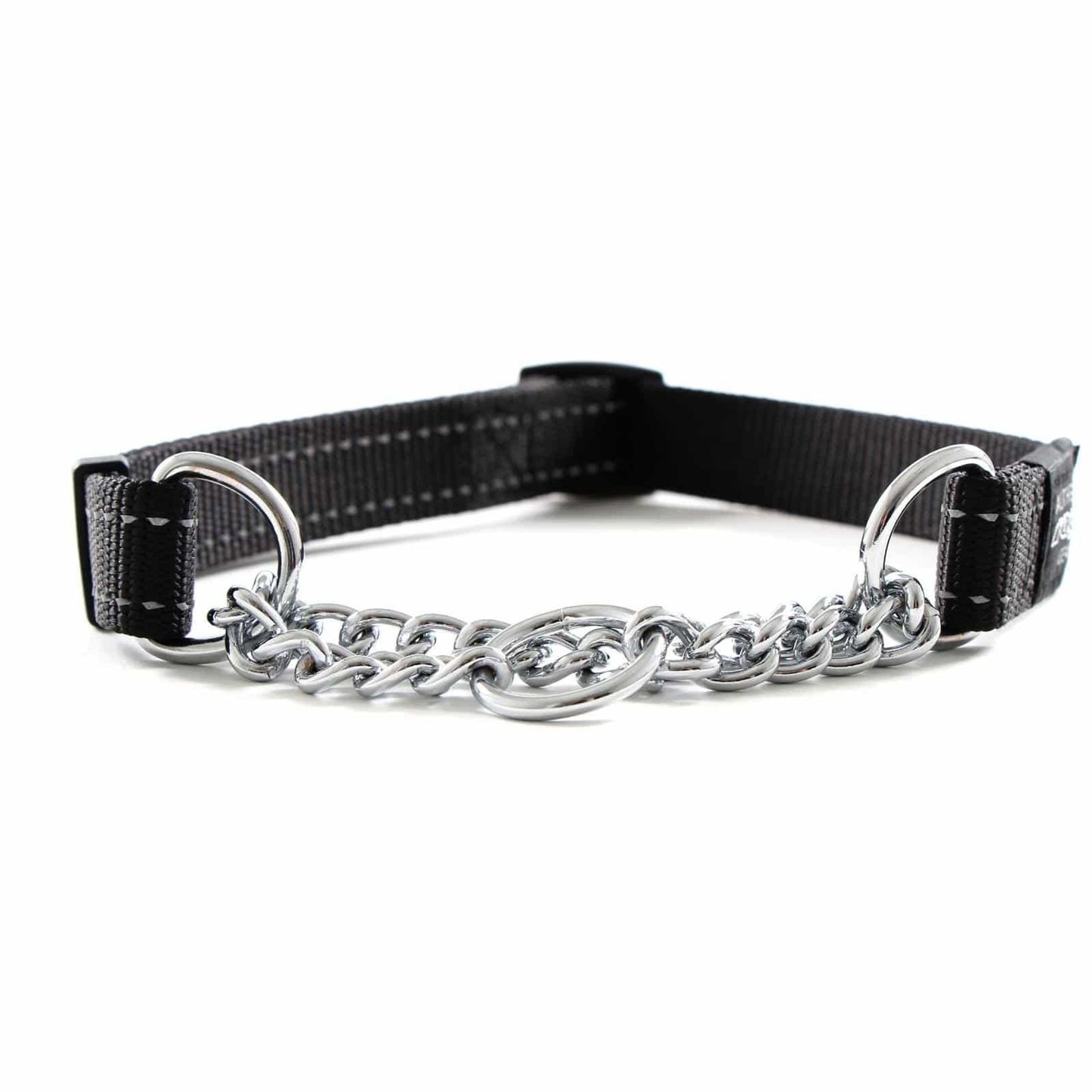 Rogz Utility Control Collar Chain Black L