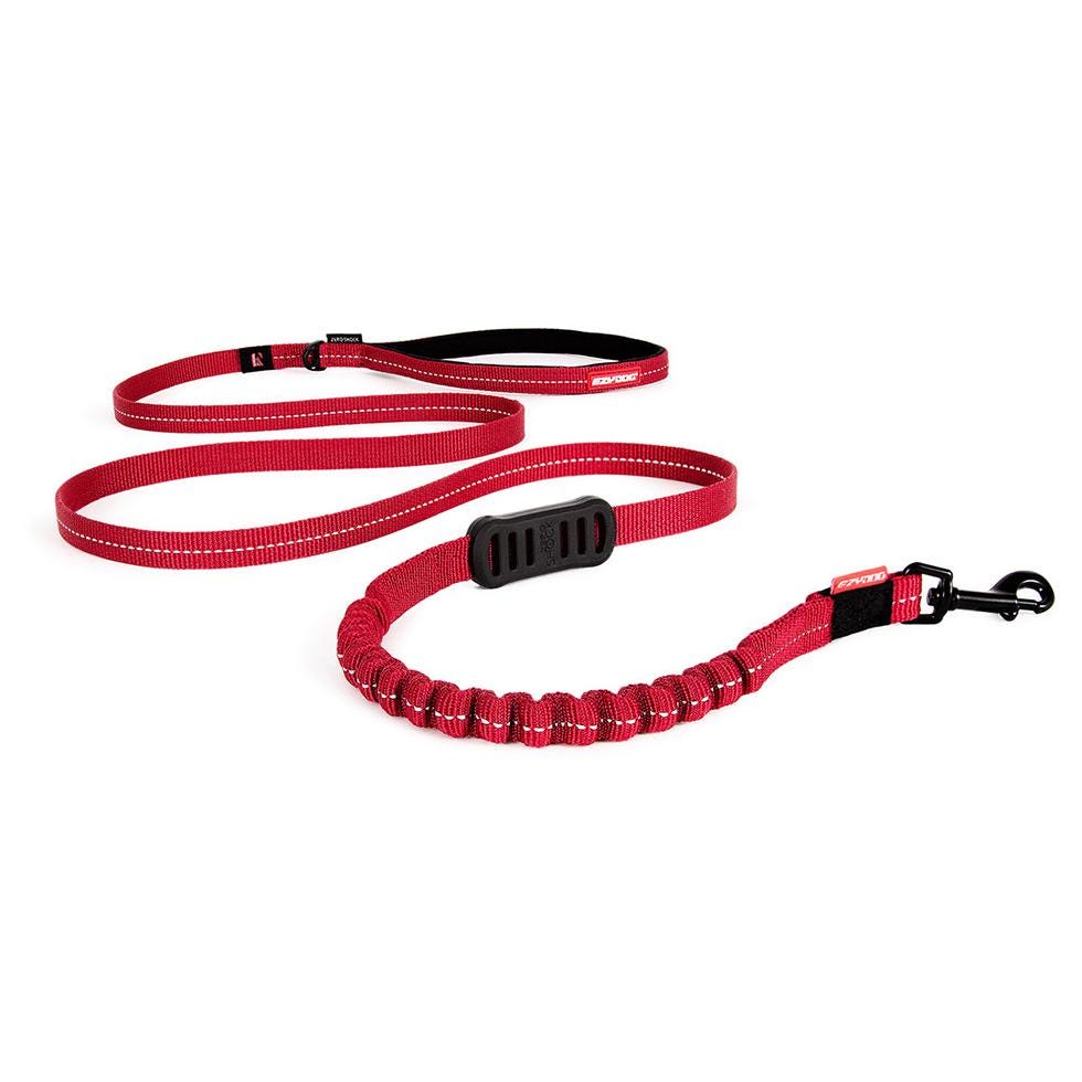 Ezydog Zero Shock Lite Leash - Red