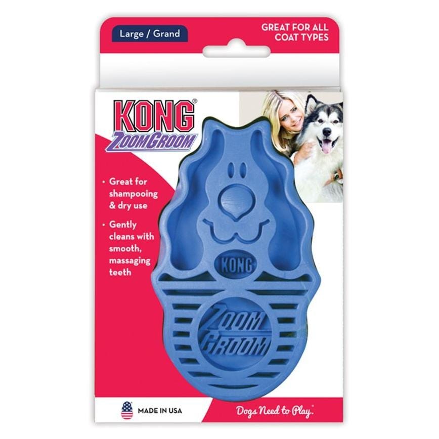 Kong Zoomgroom Raspberry