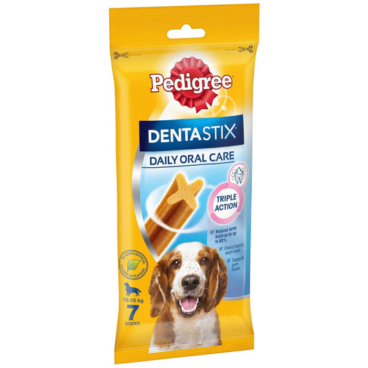 Pedigree Dentastix Oral Care Medium Breed Dog Treats 56 Pack