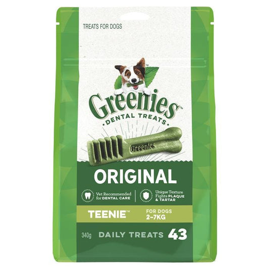 Greenies Extra Small Breed Dental Care Dog Treats Pack 340G