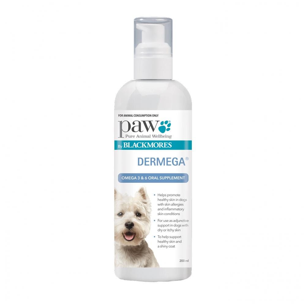 Paw Dermega Omega 3 & 6 Oral Supplement - 200Ml